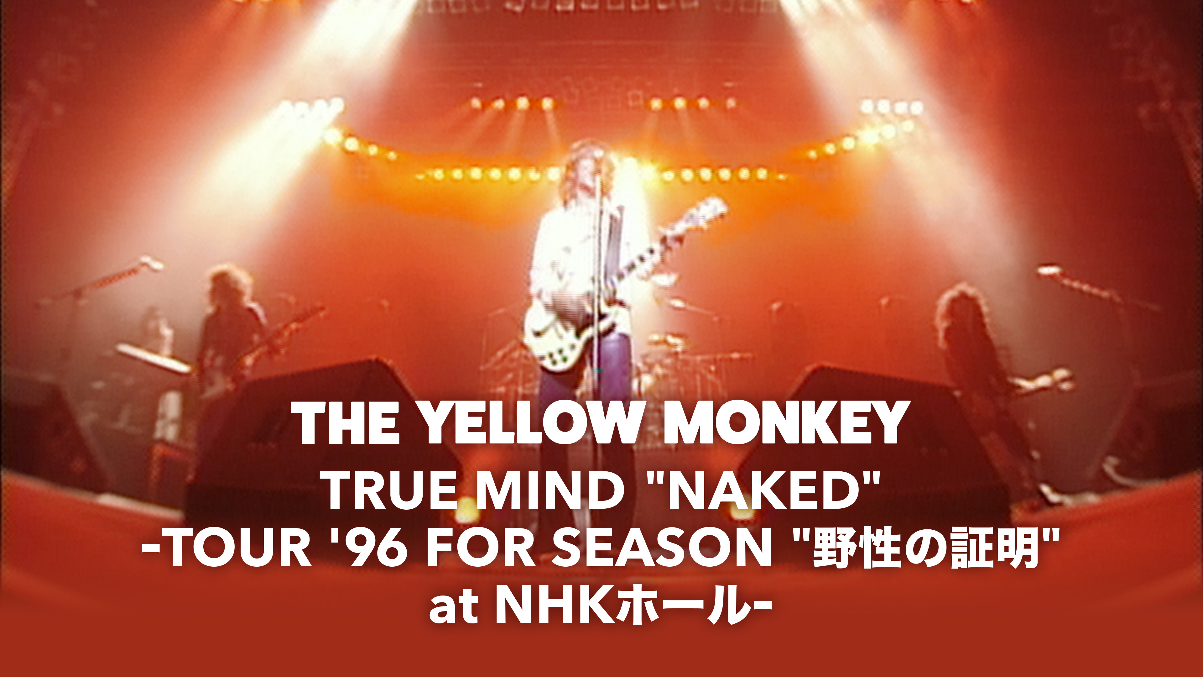 THE YELLOW MONKEY true mind naked 野生の証明 TRUE MIND 