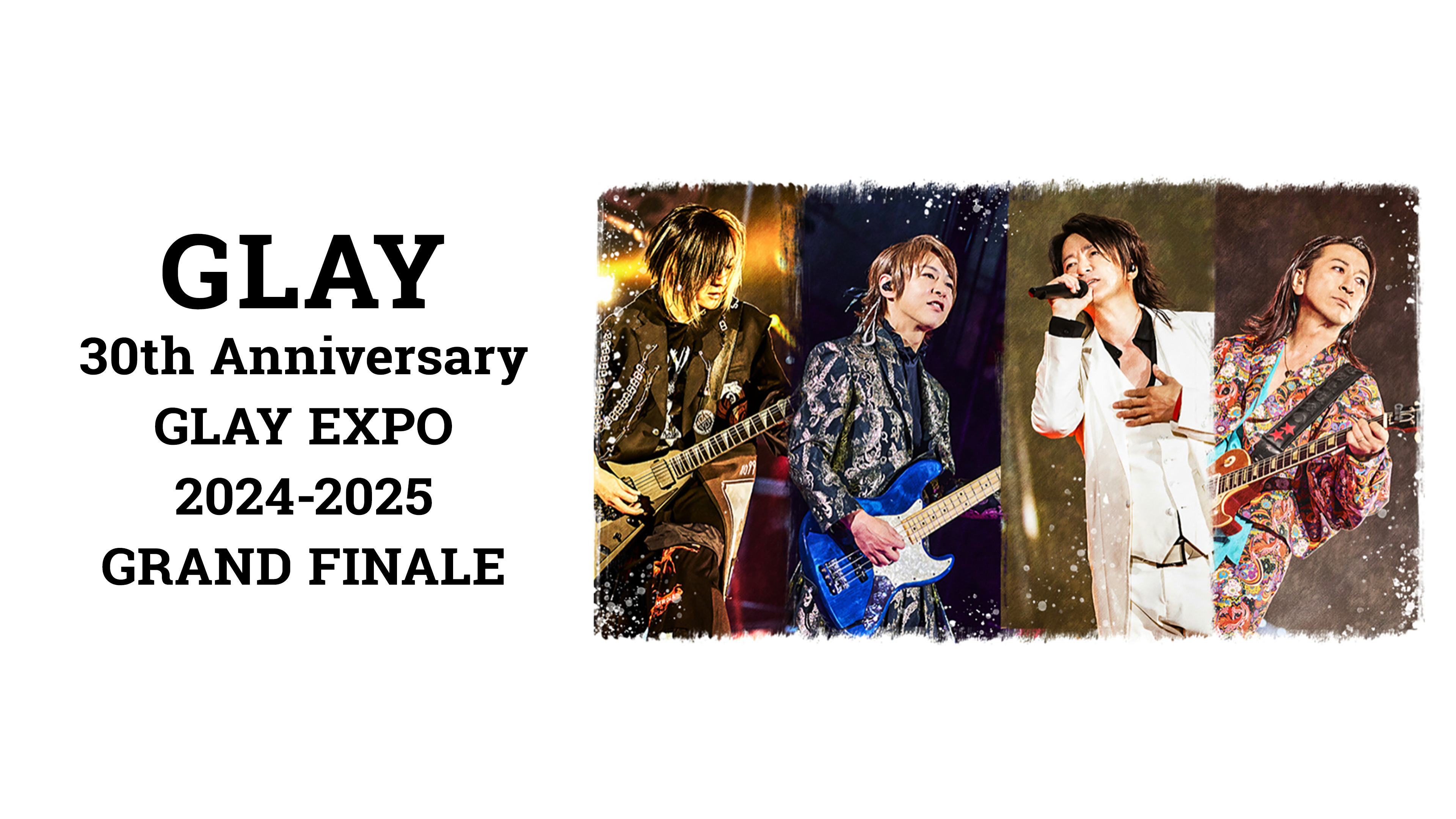 GLAY缶　30th Anniversary GRAND FINALE GLAY30th GLAY RXPO30 th Anniversary 2024-2025 GRAND FINALE