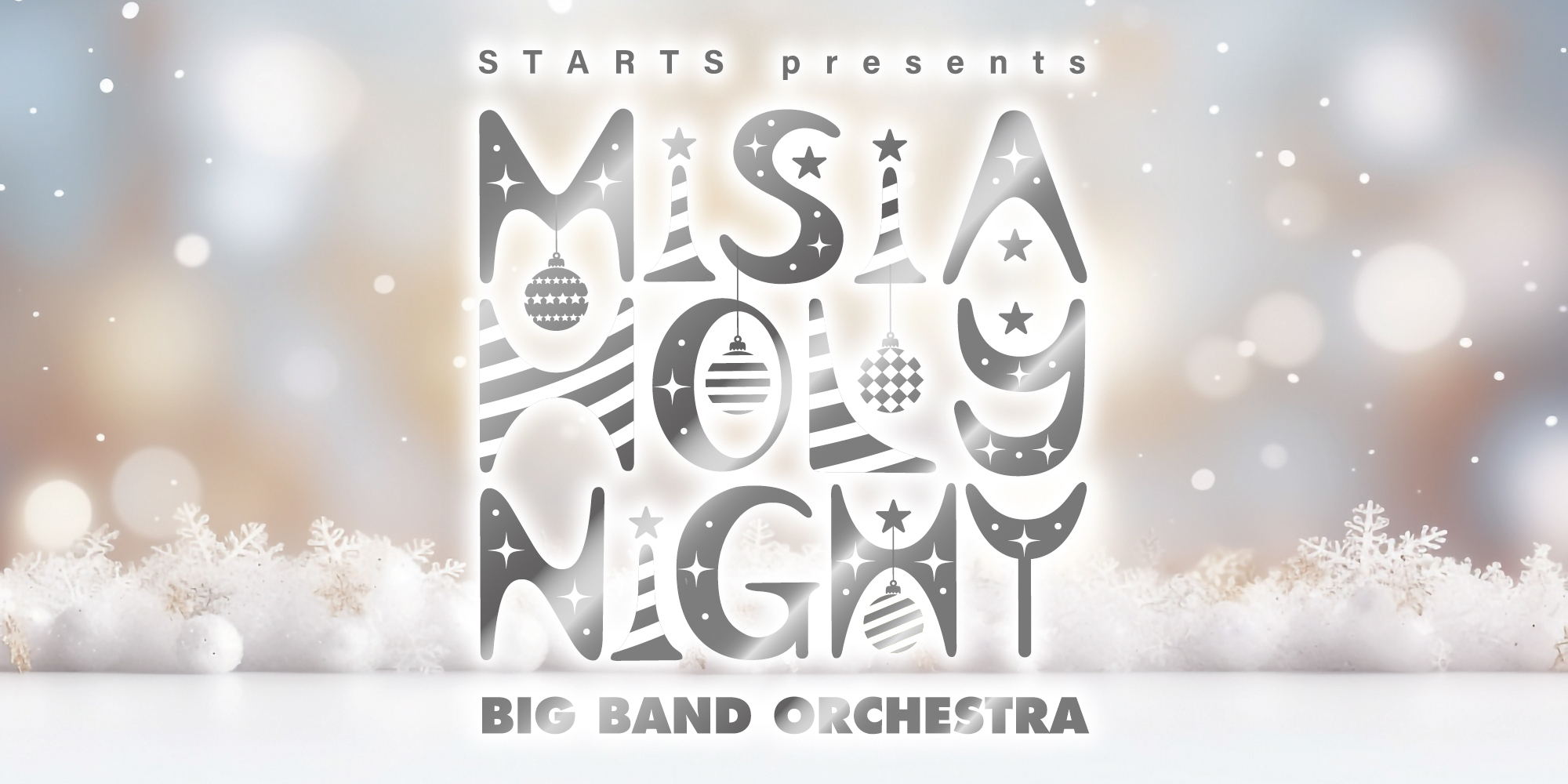 MISIA HOLY NIGHT BIG BAND ORCHESTRA　セット STARTS presents MISIA HOLY NIGHT BIG BAND ORCHESTRA」オフィシャル