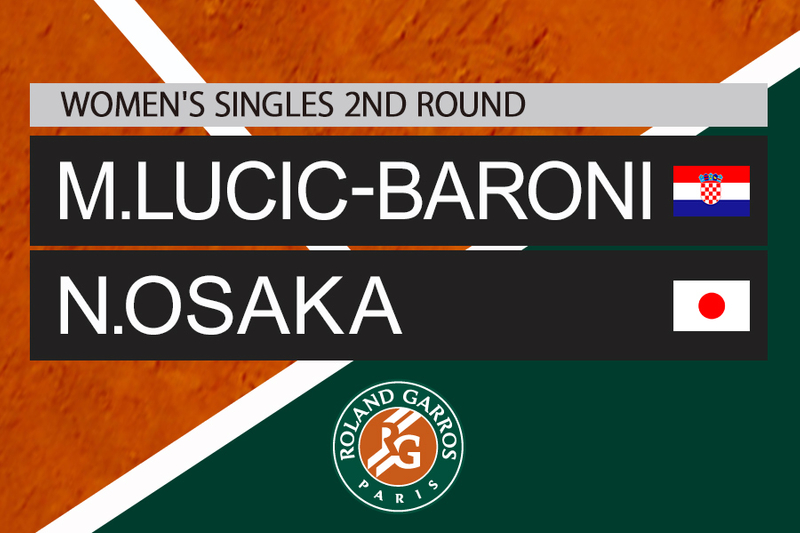 全仏オープンテニス2016【女子】 2016年 全仏 2回戦 M.ルチッチ バローニ vs 大坂 なおみ WOWOWオンデマンドで見る