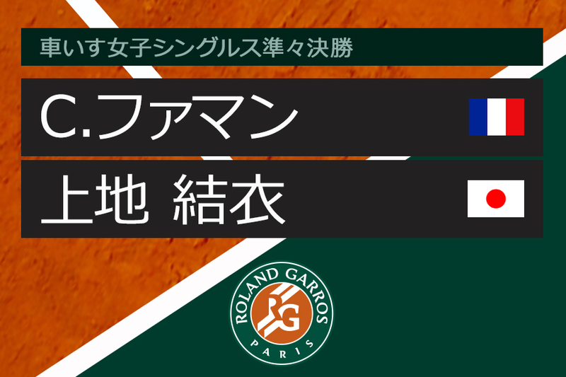 【ダイジェスト】全仏オープンテニス2017 車いす女子シングルス準々決勝 C.ファマン vs 上地 結衣 WOWOWオンデマンドで見る