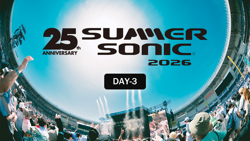 SUMMER SONIC 2026 #3 DAY-3 | WOWOWオンデマンドで見る