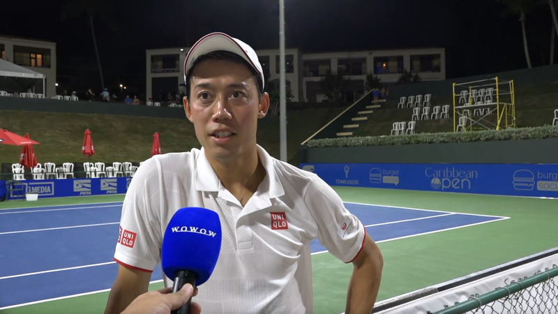 錦織圭出場！男子テニスatpチャレンジャー プエルトリコ 準決勝 錦織圭 試合後インタビュー Wowowオンデマンドで見る