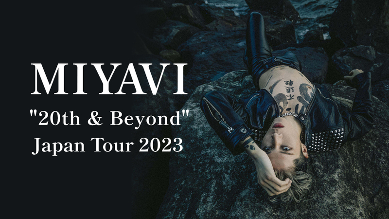 miyavi 20th & beyond japan tour 2023