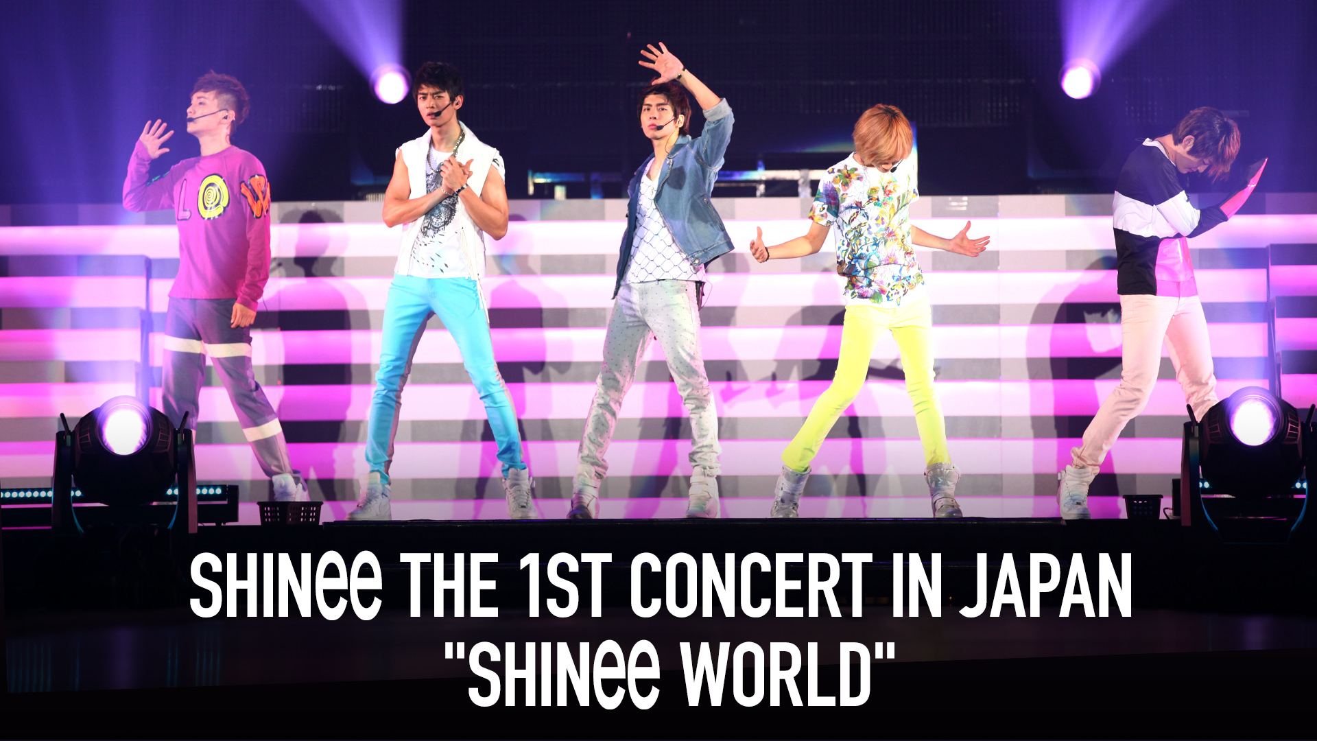 SHINee THE 1ST CONCERT IN JAPAN 